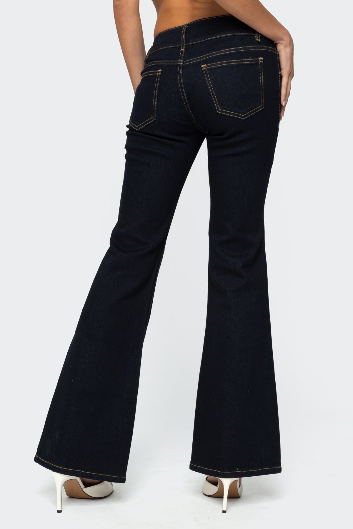 Tilda Low Rise Flared Jeans - Image 6
