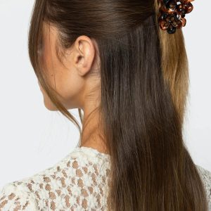 Floral Claw Clip