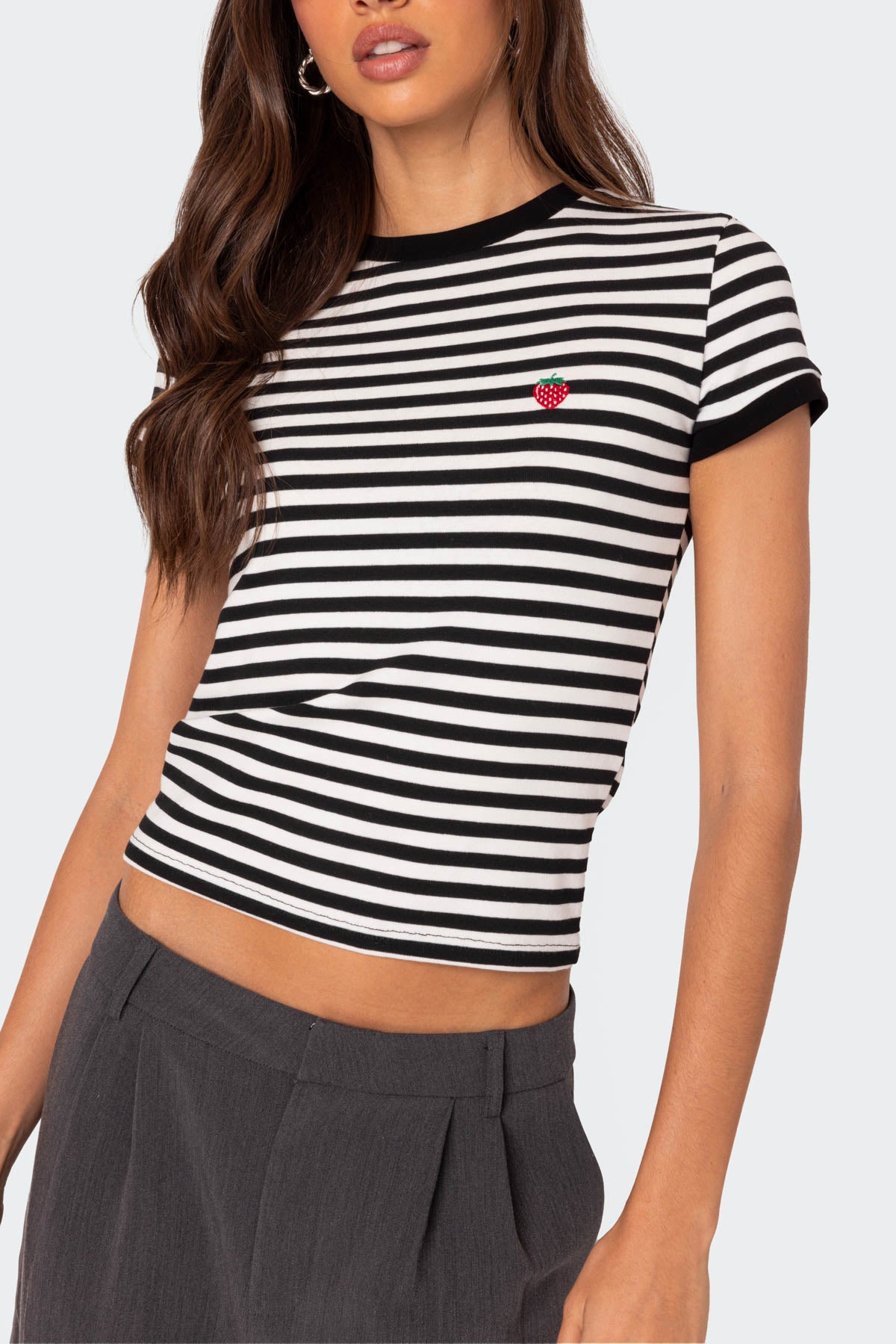 Strawberry Fields Striped T Shirt - Image 3