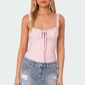Carol Eyelet Bodysuit