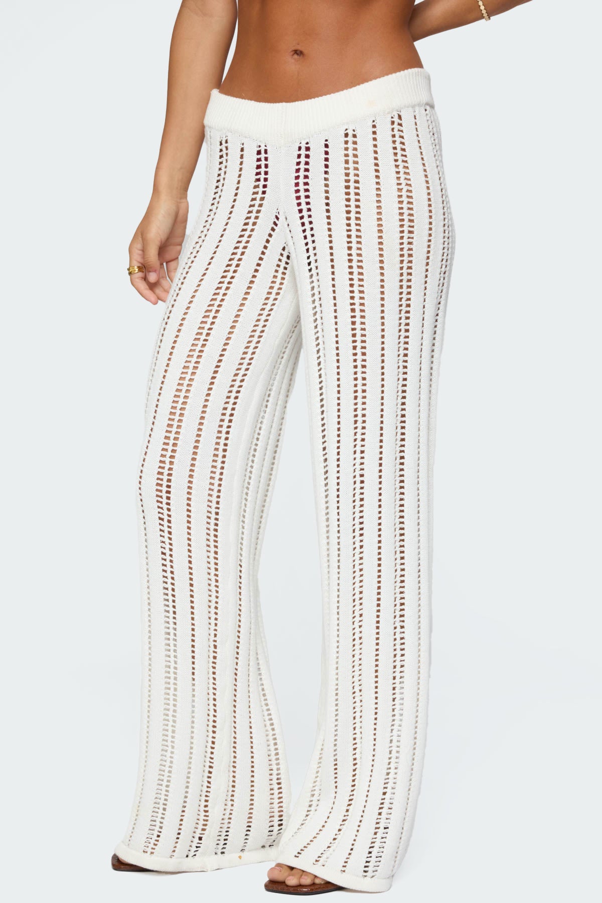 Echo Ladder Knit Pants - Image 4