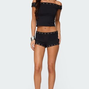 Neriah Grommet Micro Shorts