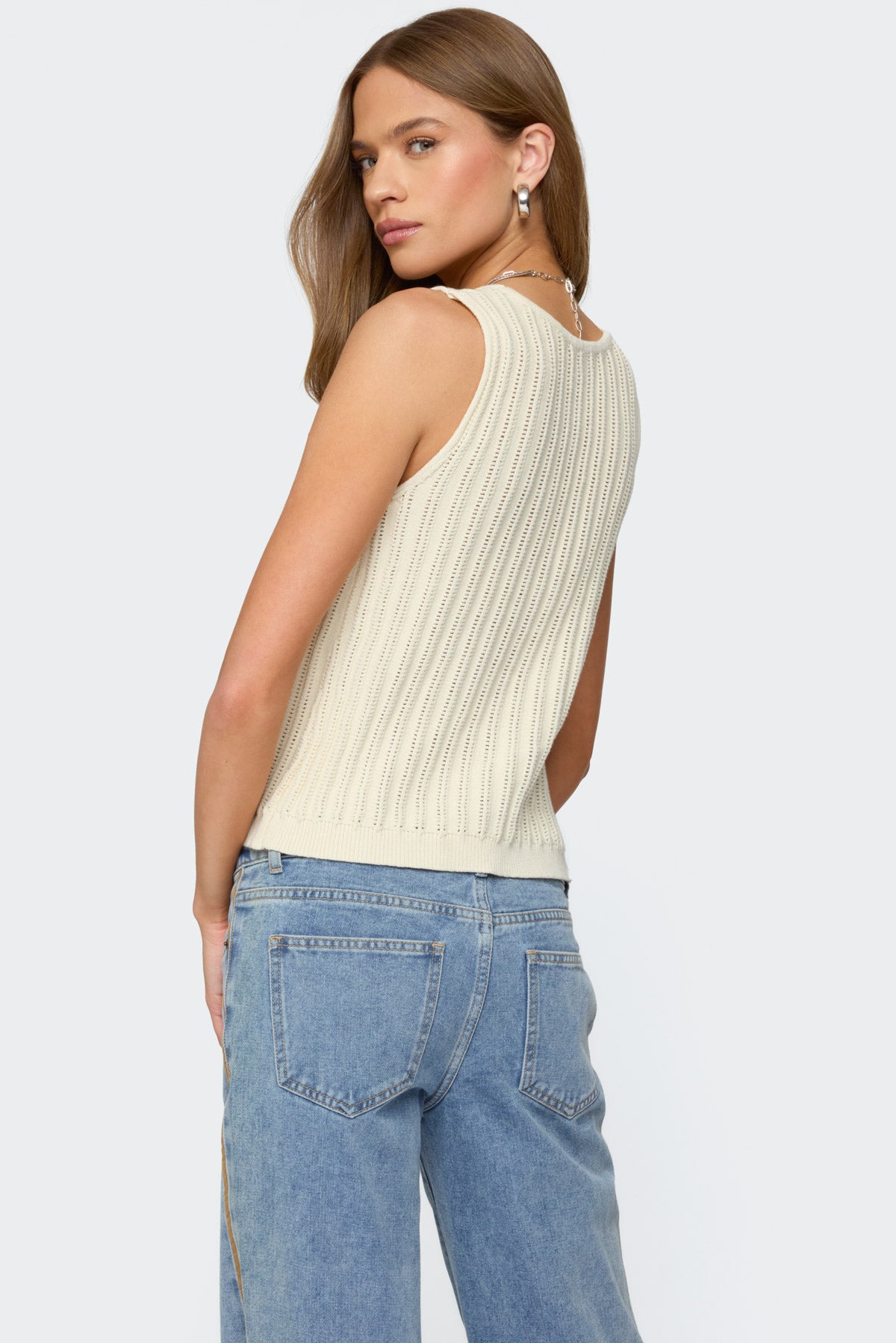 Verona Split Front Knit Top - Image 5