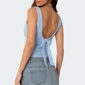 Ronda Bow Back Tank Top