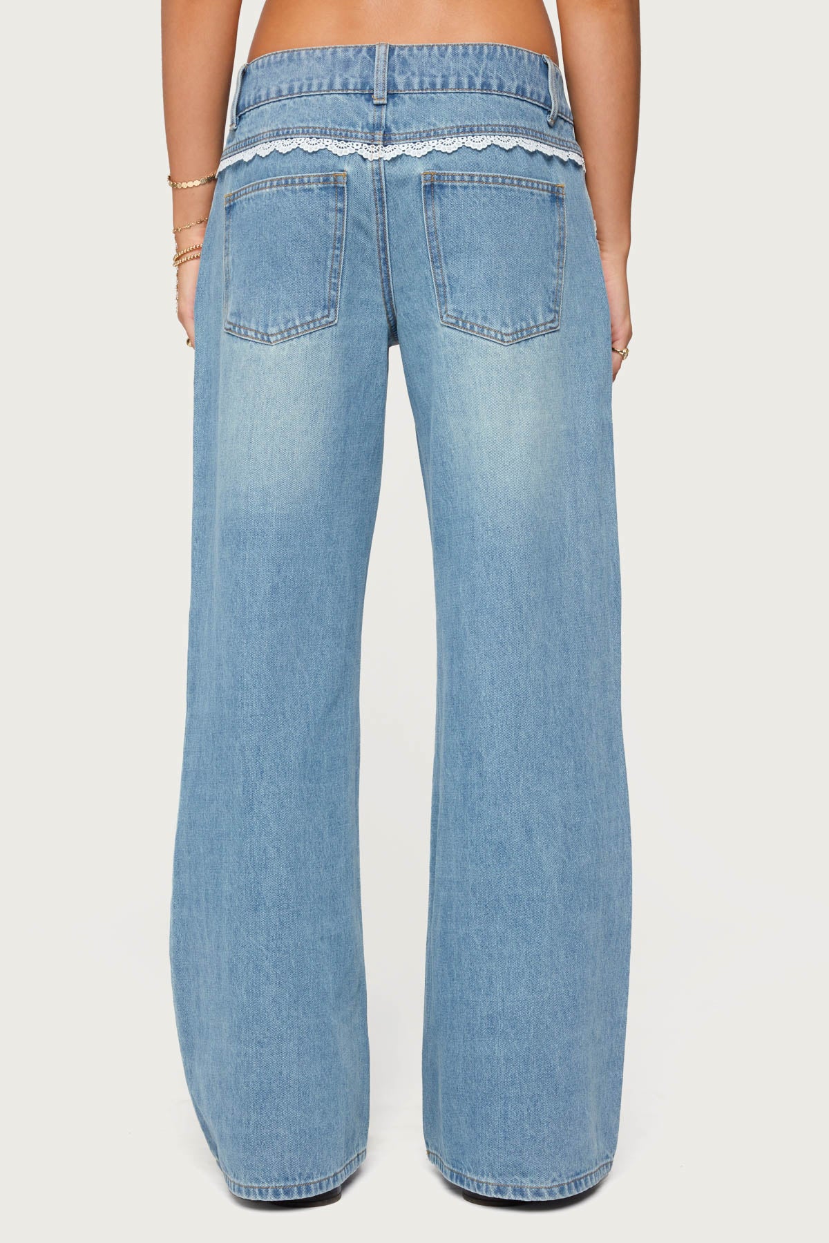 Alisha Lacey Low Rise Jeans - Image 5