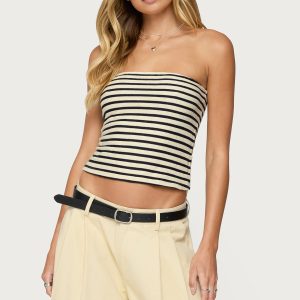 Odora Striped Tube Top