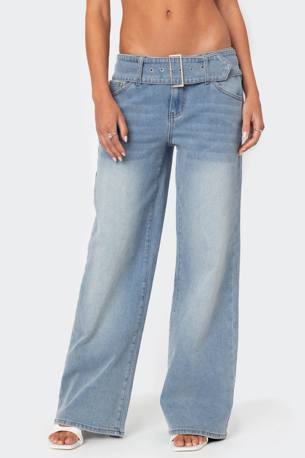 Buckle Baby Washed Relaxed Jeans - Image 2