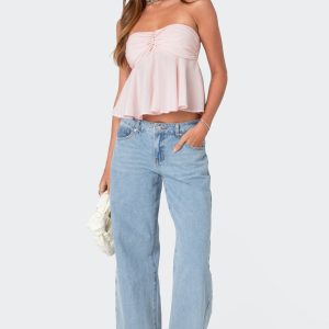 Starfish Strapless Top