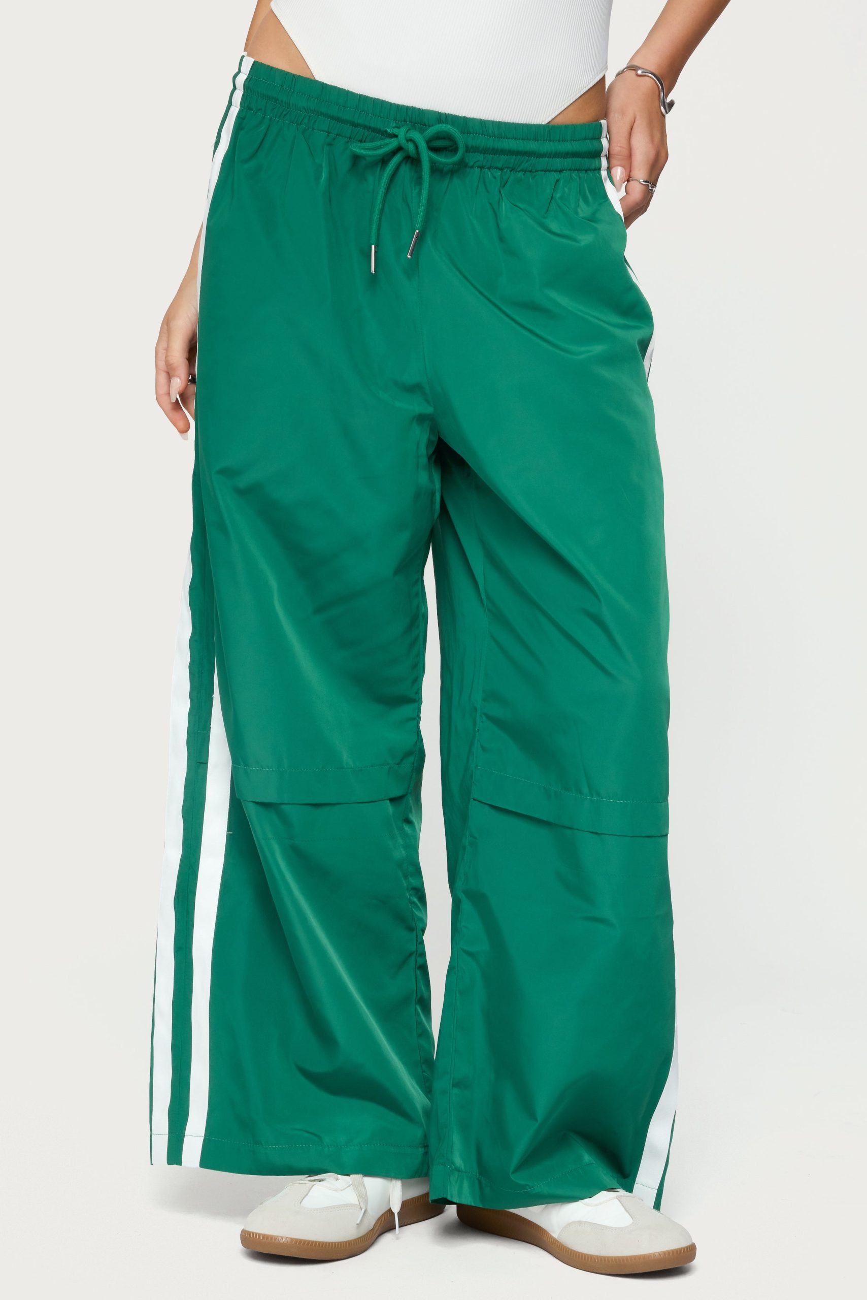 Petite Fauna Nylon Track Pants - Image 3
