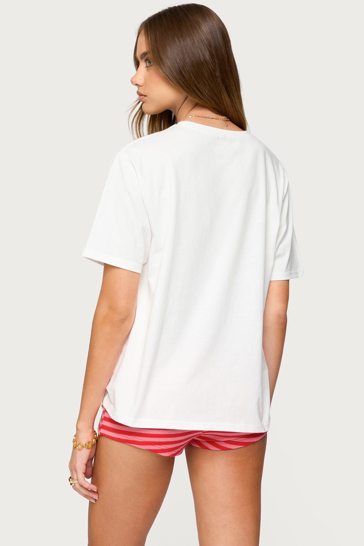 Flower Vase Oversized T Shirt - Image 5