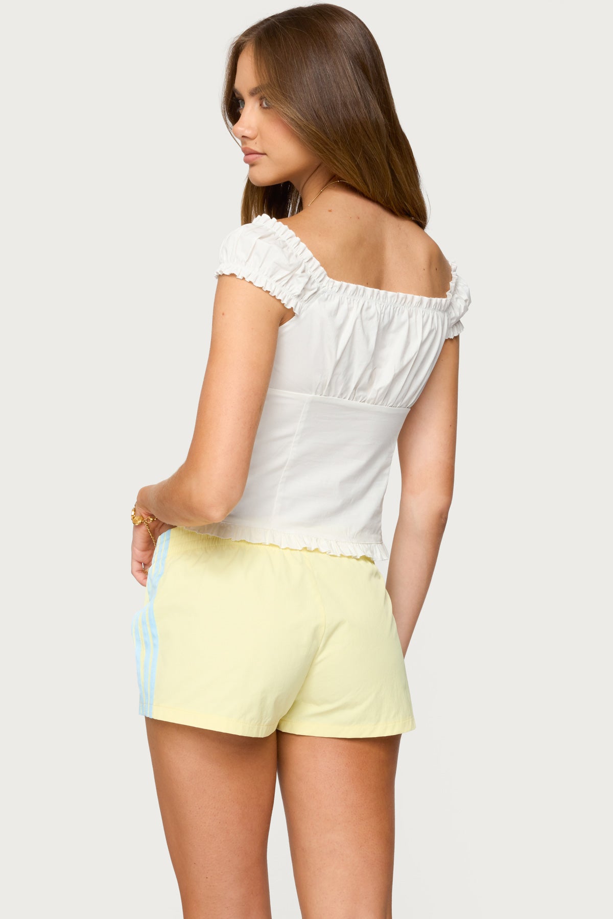 Arlow Ruffle Button Up Top - Image 5