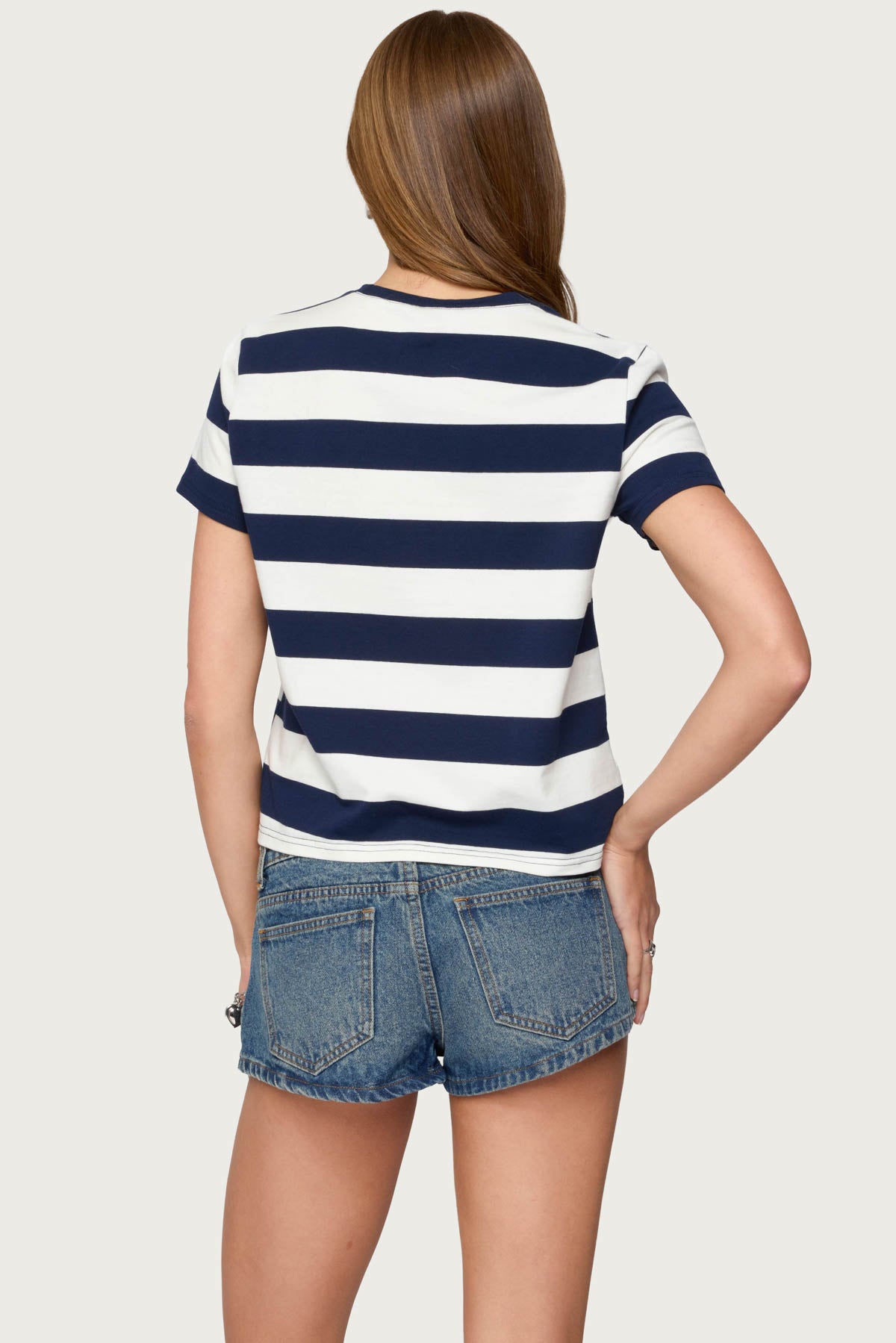 Valetta Oversized Striped T Shirt - Image 4