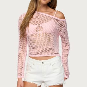Inara Off Shoulder Crochet Top