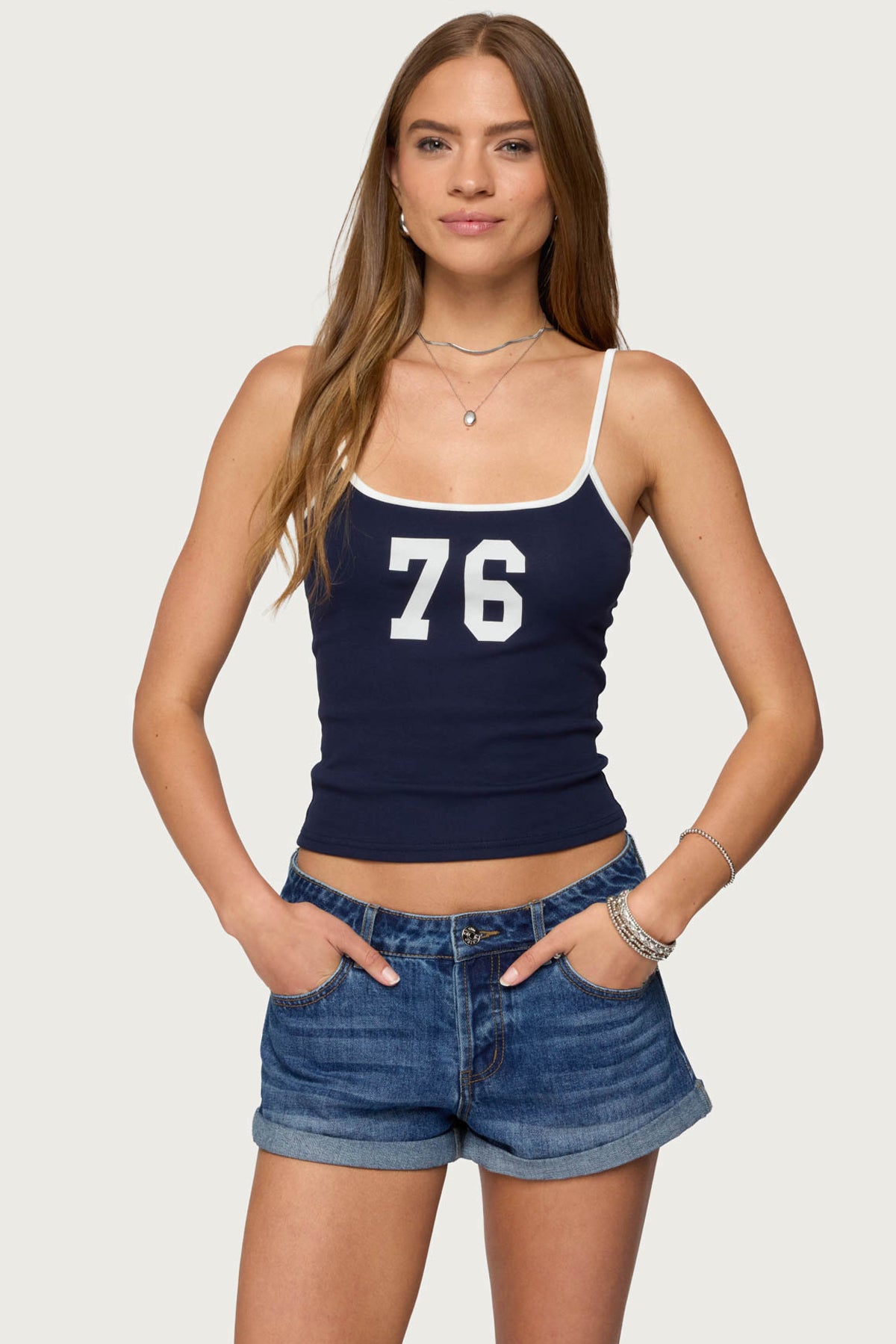 76 Contrast Tank Top