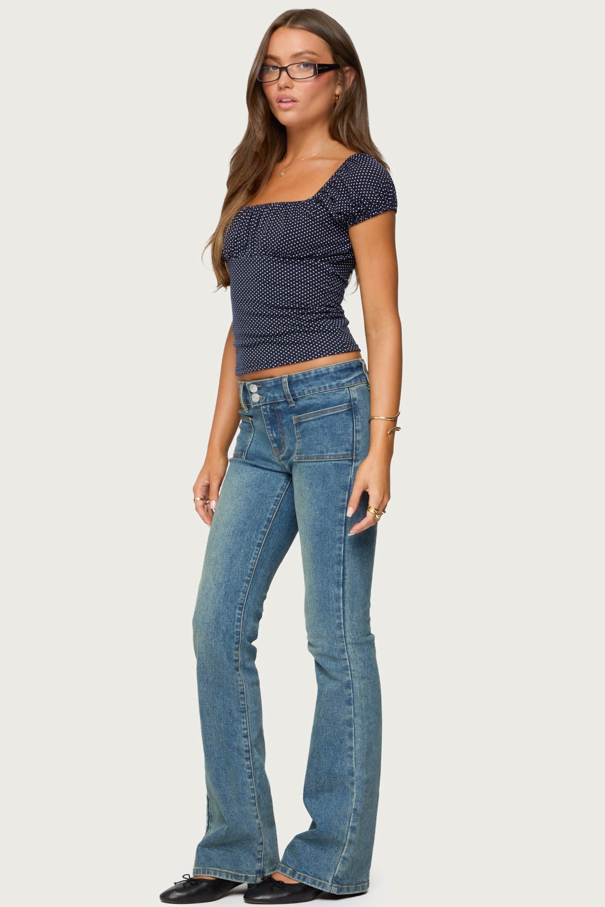 Stefania Polka Dot Top - Image 4