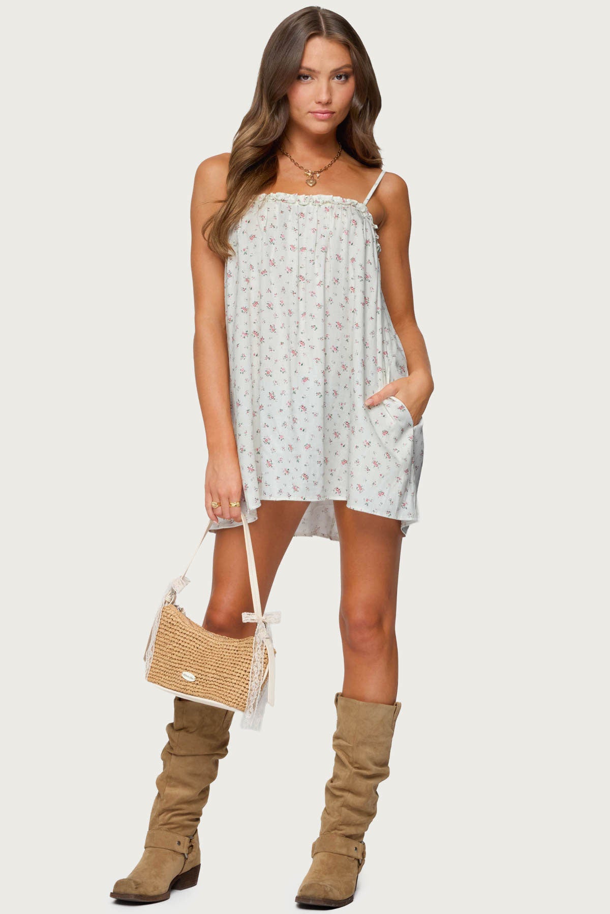 Patti Floral Mini Dress