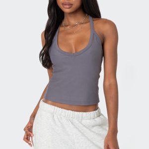 Racer Back Halter Top