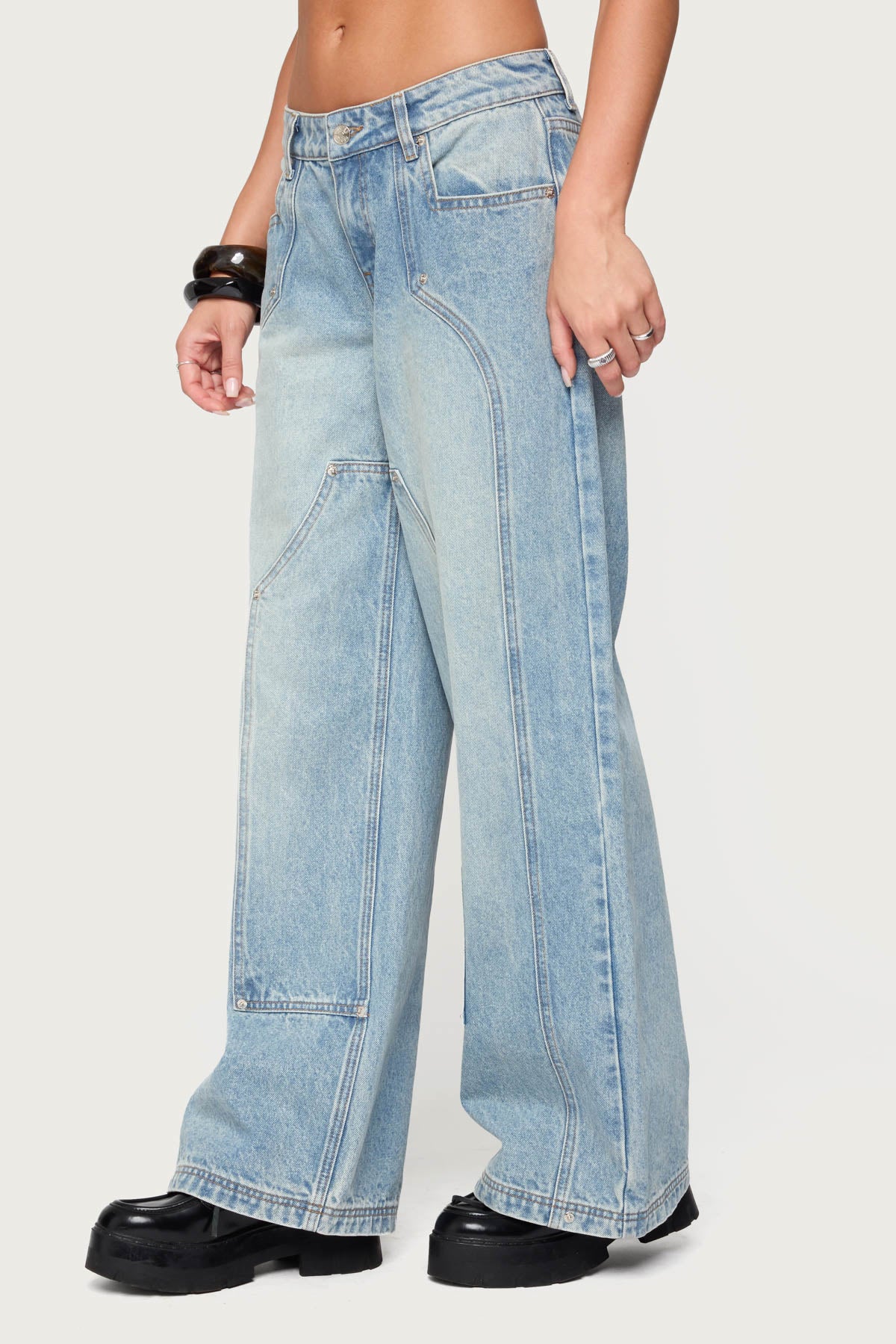 Dema Western Low Rise Jeans - Image 4