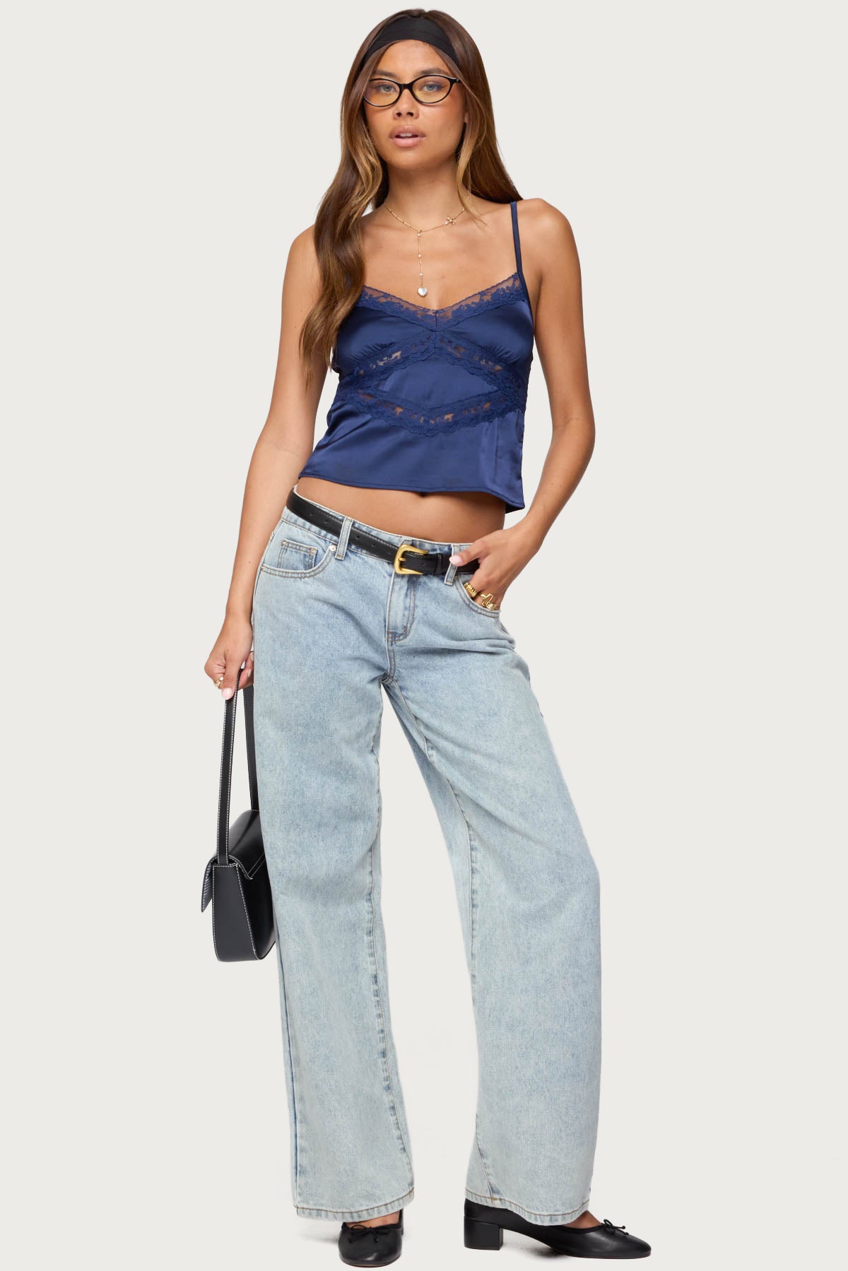 Tamar Satin Effect Tank Top