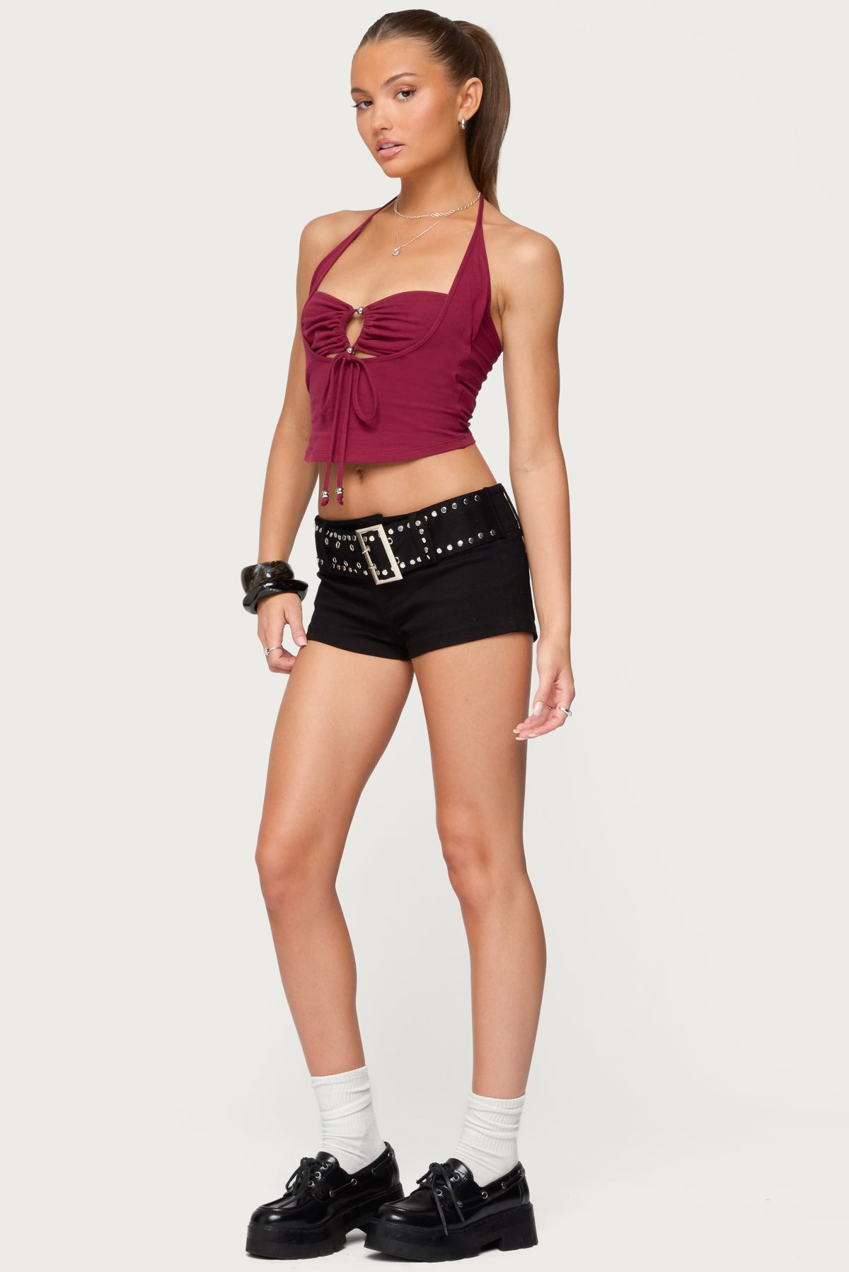 Ayana Layered Bandeau Halter Top - Image 5