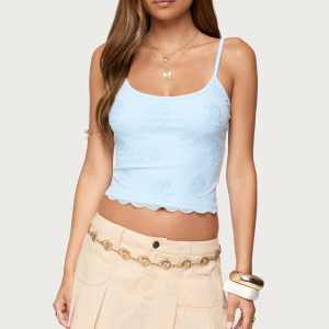 Clarence Beaded Tank Top