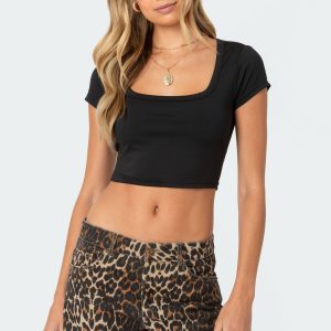 Ricki Cropped T Shirt