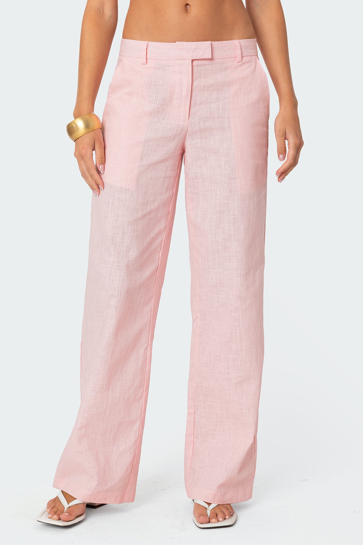 Arya Linen Look Pants - Image 3