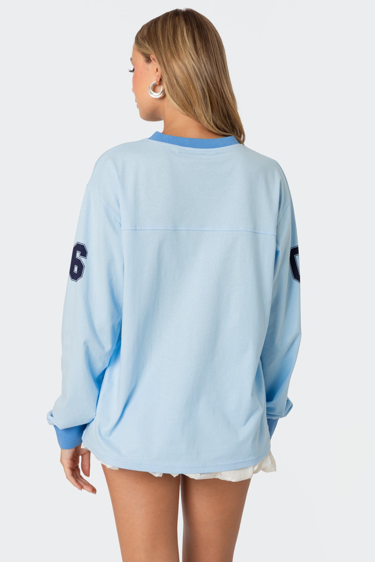 06 Oversized Long Sleeve T Shirt - Image 4