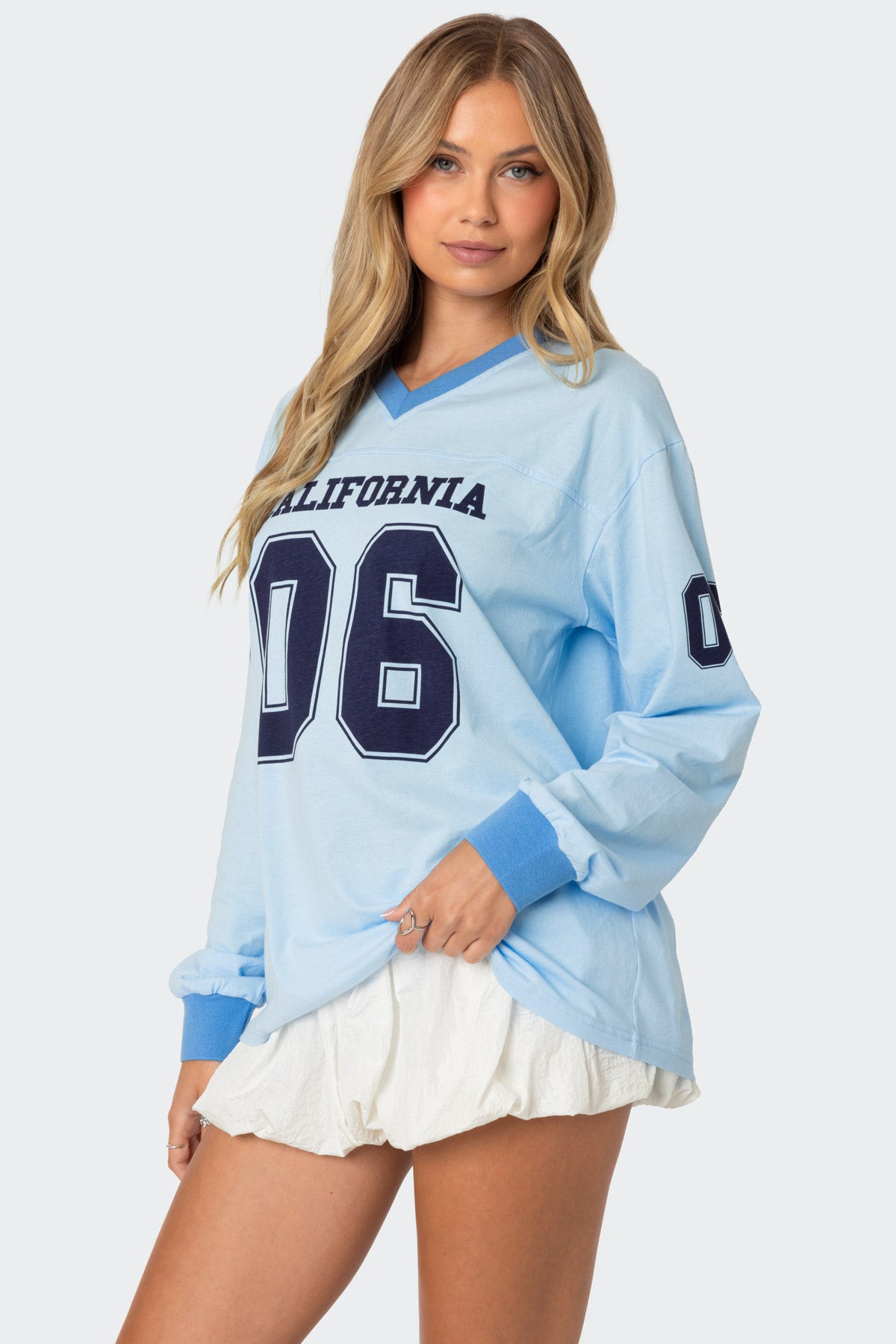 06 Oversized Long Sleeve T Shirt - Image 3
