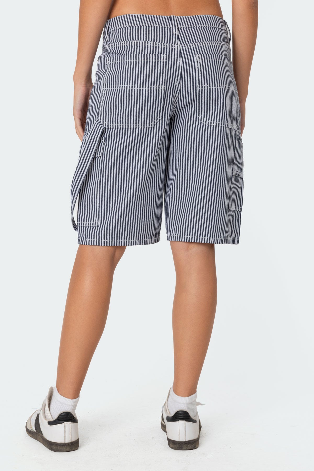 Friday Striped Low Rise Cargo Shorts - Image 5
