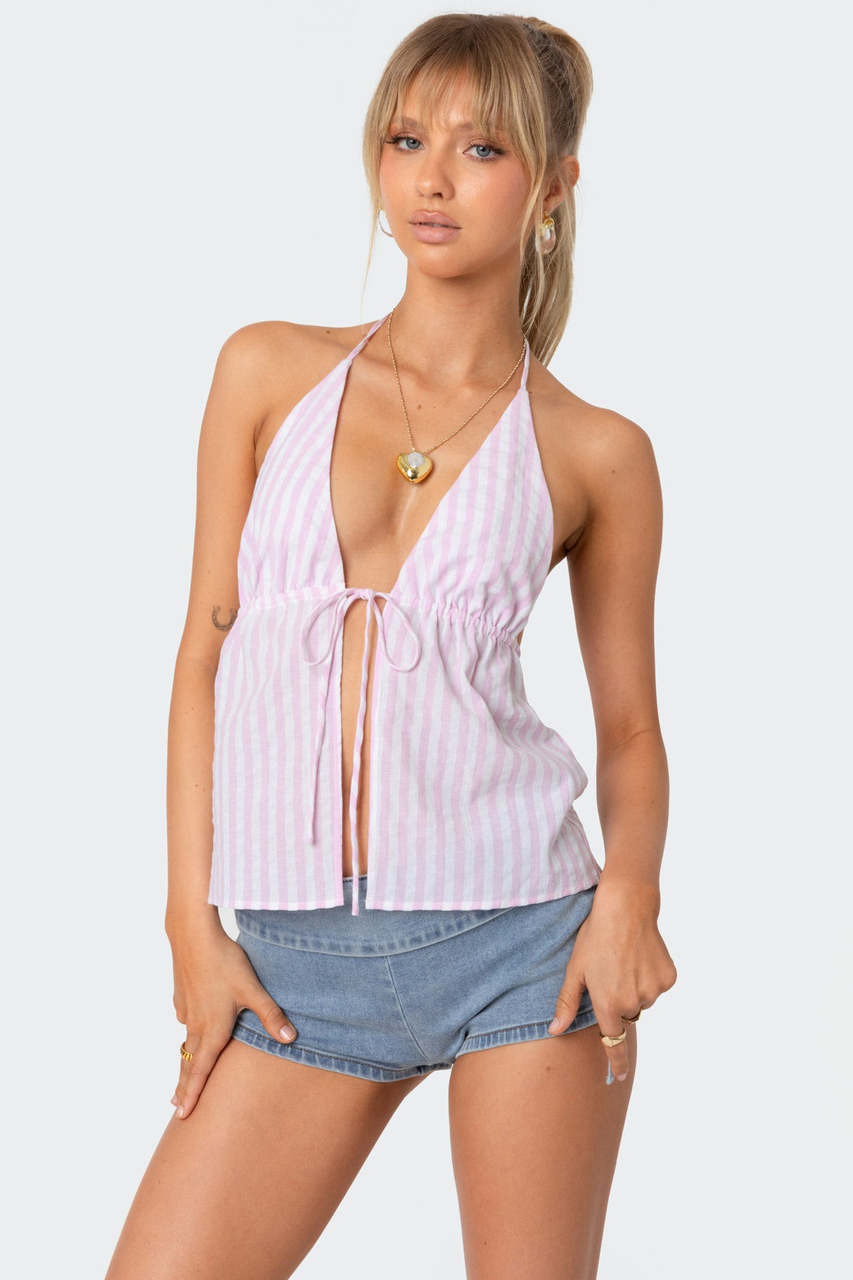 Madelyn Tie Front Top - Image 3