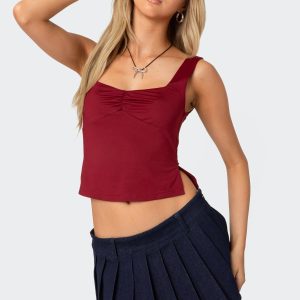 Marigold Side Slit Top