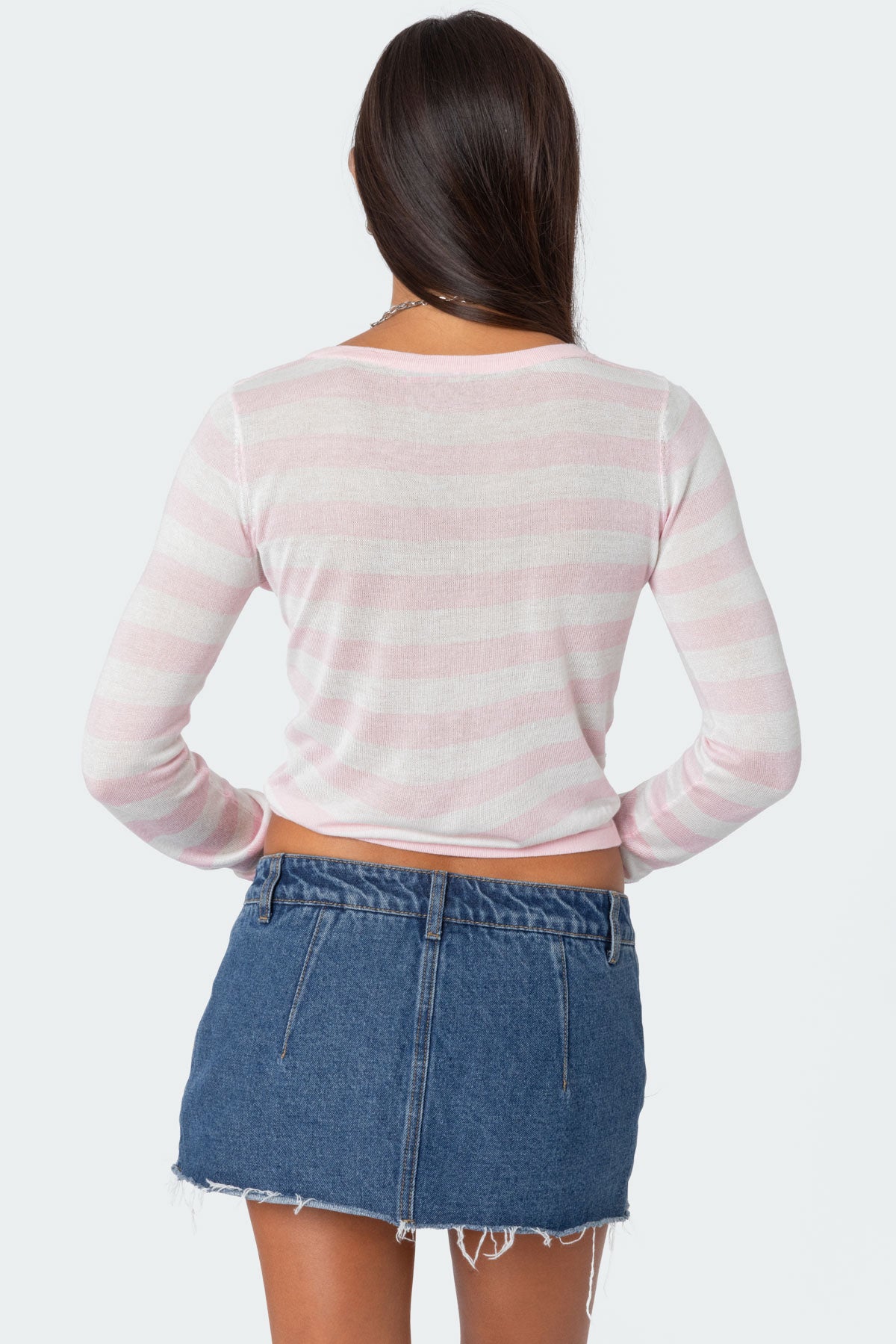 Candice Striped Knit Top - Image 4