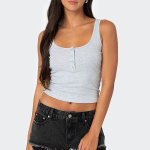 Tiana Henley Tank Top