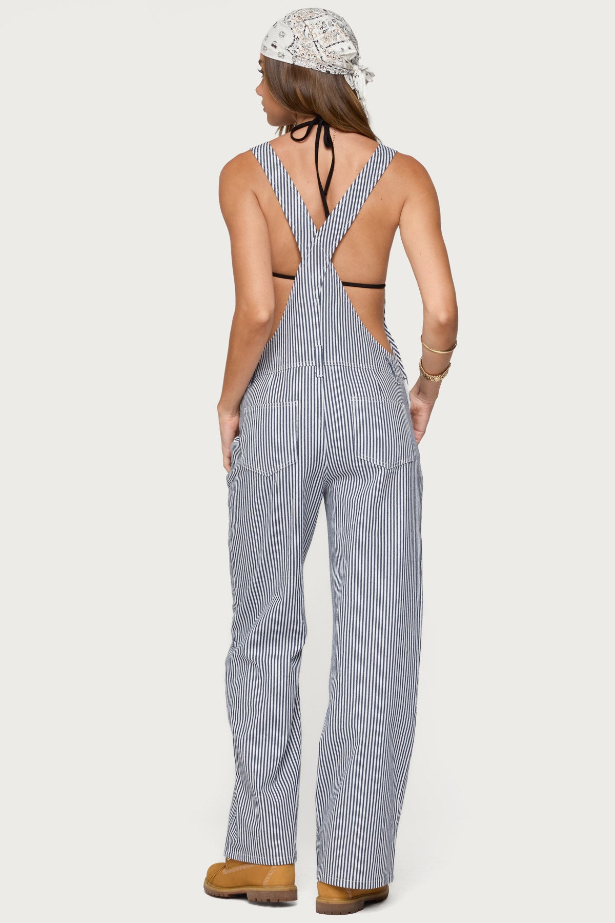 Tamsin Striped Overalls - Image 4