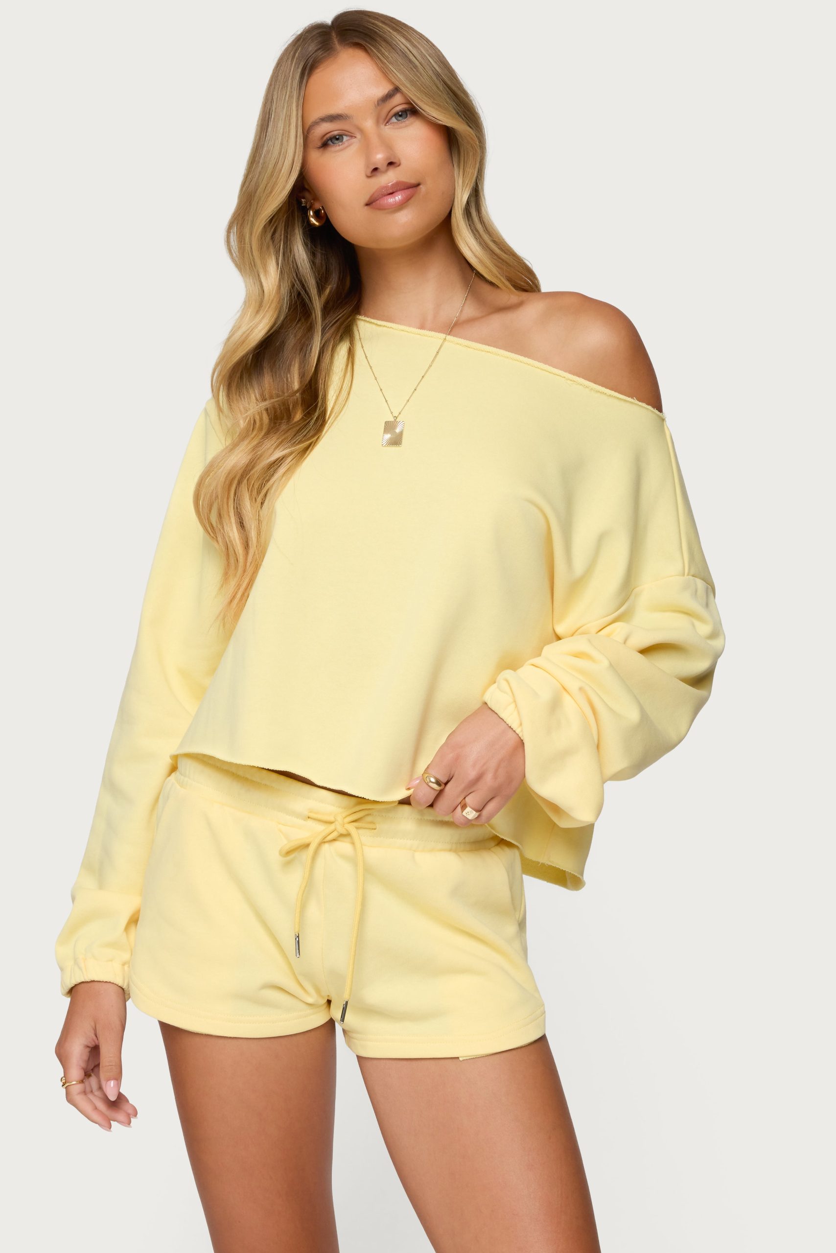 Kordelia Off Shoulder Sweatshirt - Image 2