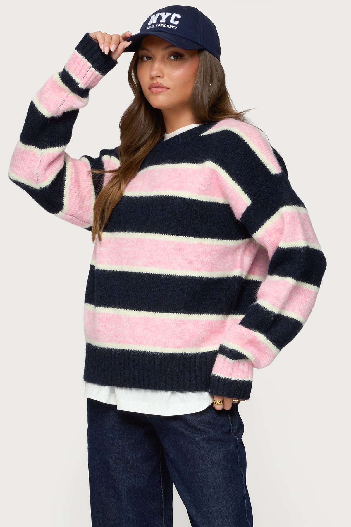 Conrad Striped Knit Sweater - Image 3