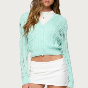 Haisley Cable Knit Cardigan