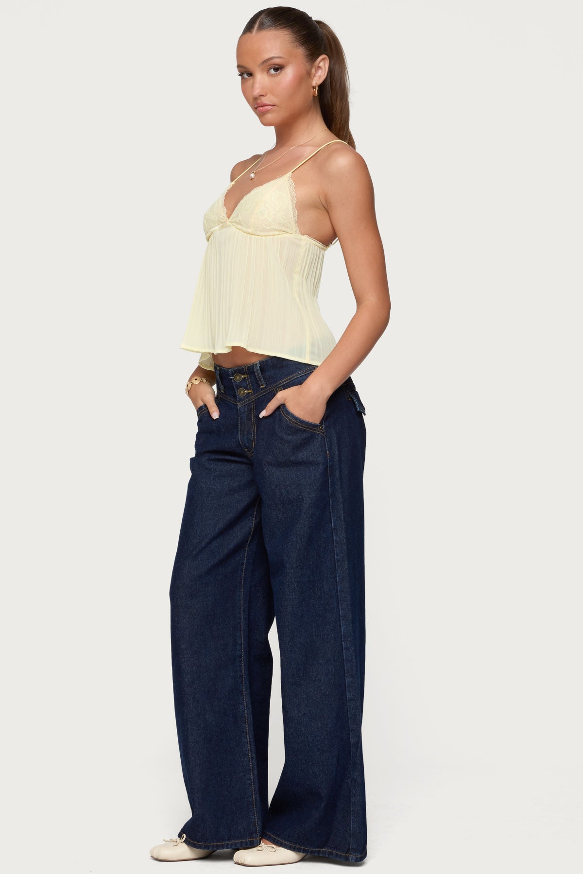 Meredith Low Rise Jeans - Image 3