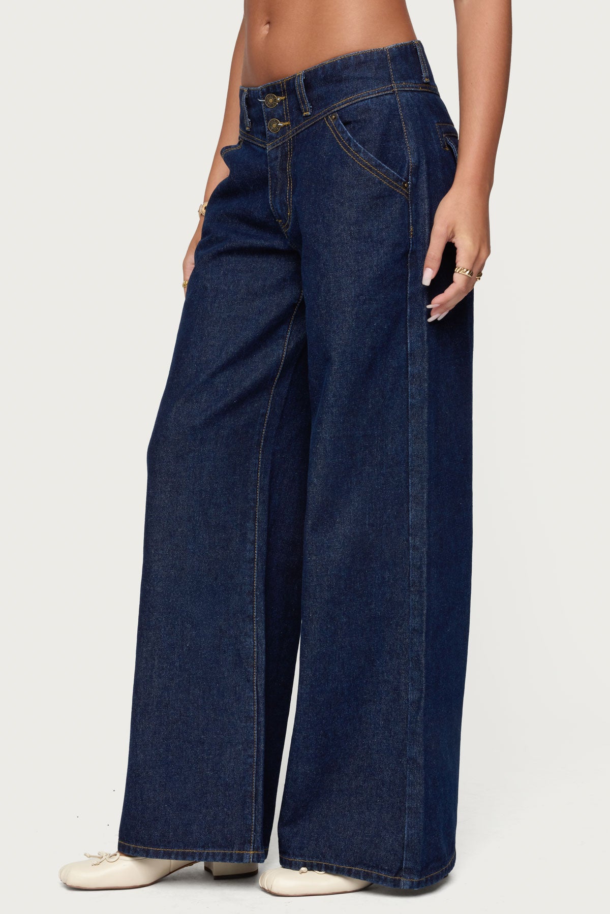 Meredith Low Rise Jeans - Image 4