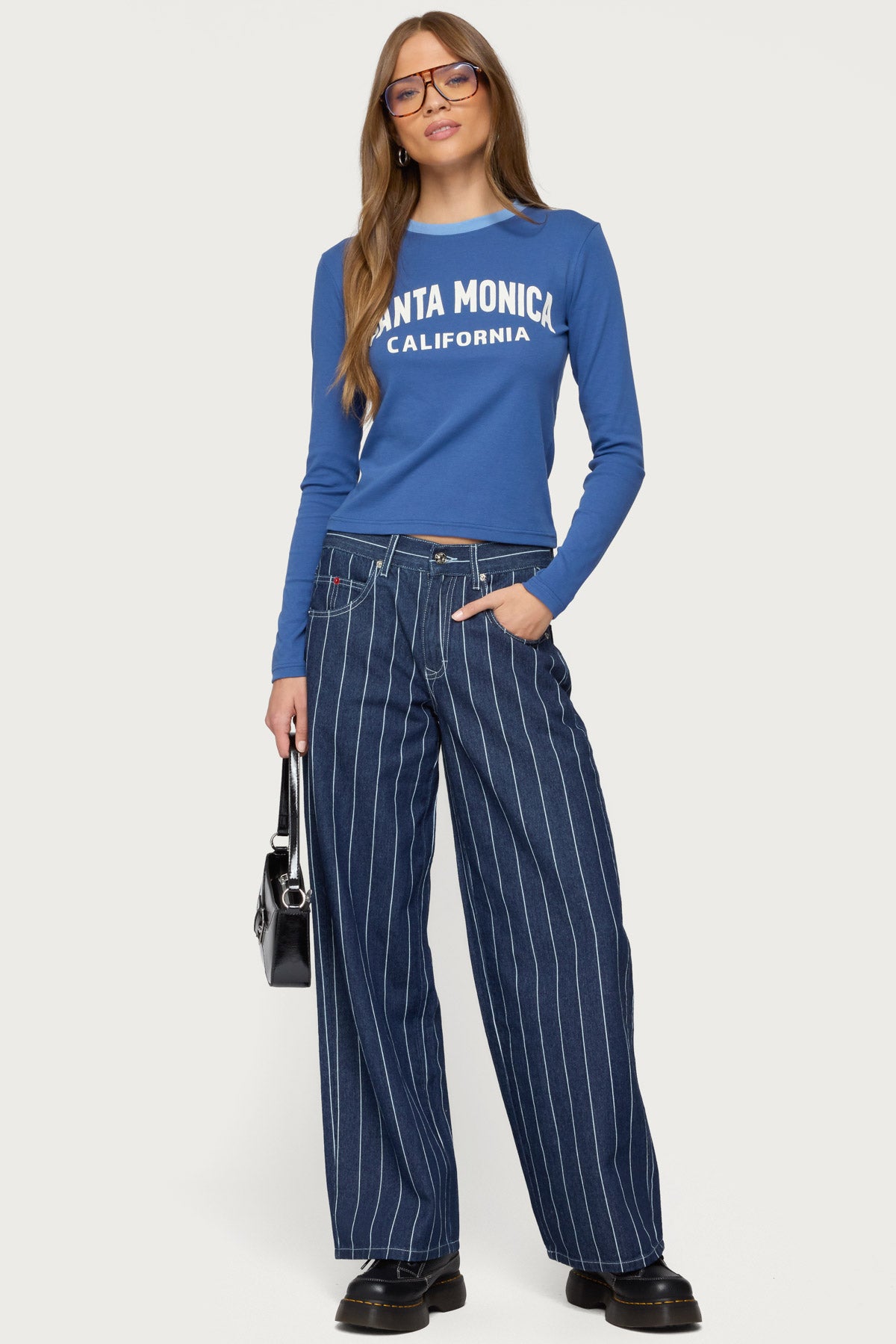 Santa Monica Long Sleeve T Shirt - Image 2