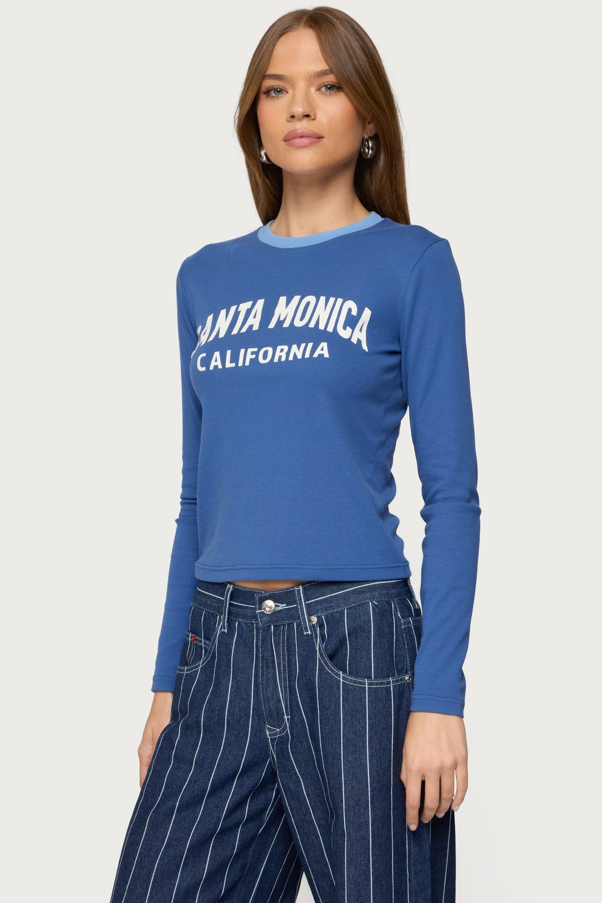 Santa Monica Long Sleeve T Shirt - Image 3