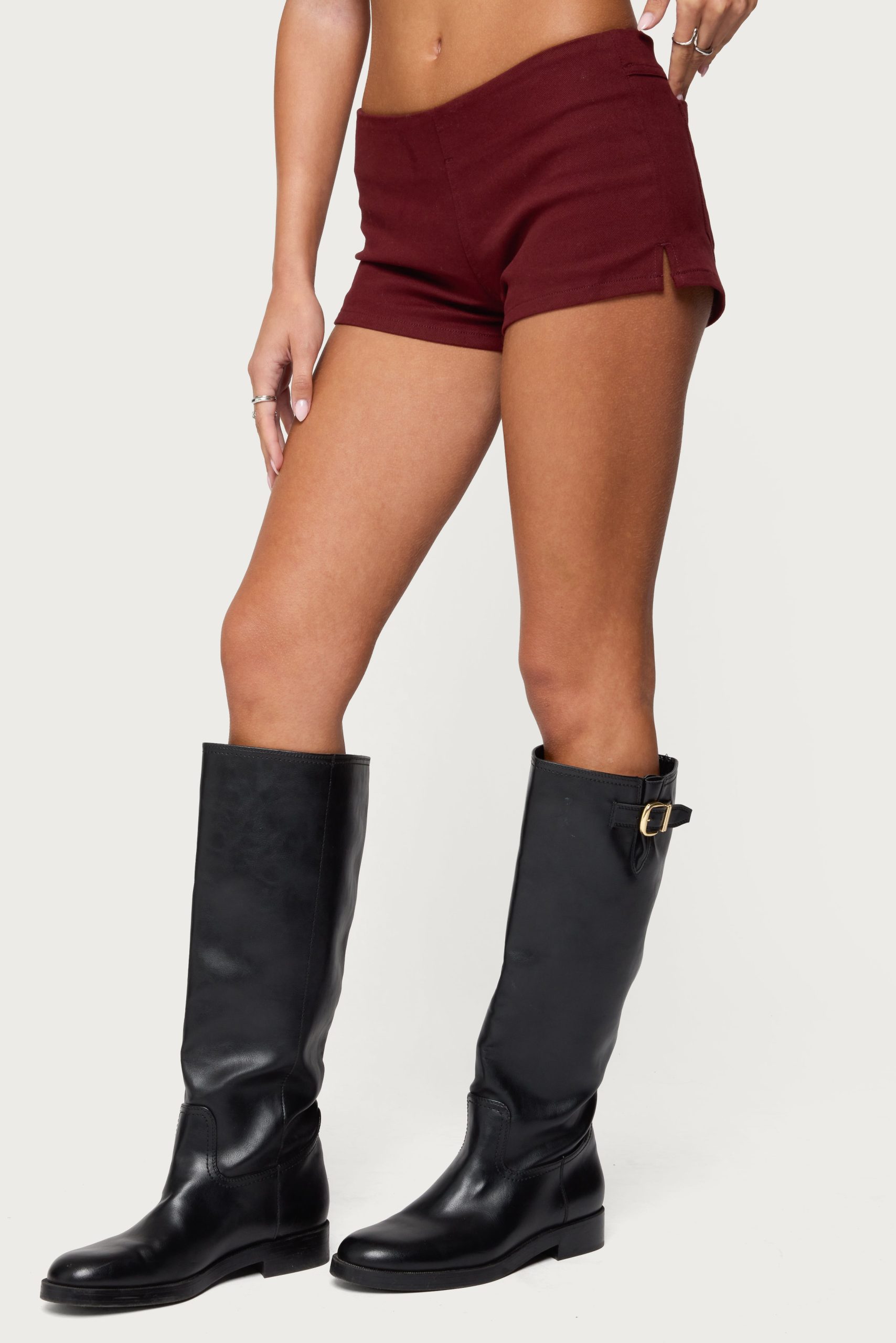 Dinah Denim Micro Shorts - Image 4