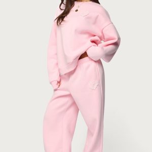 Love Edikted Wide Leg Sweatpants