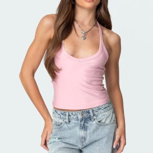 Racer Back Halter Top