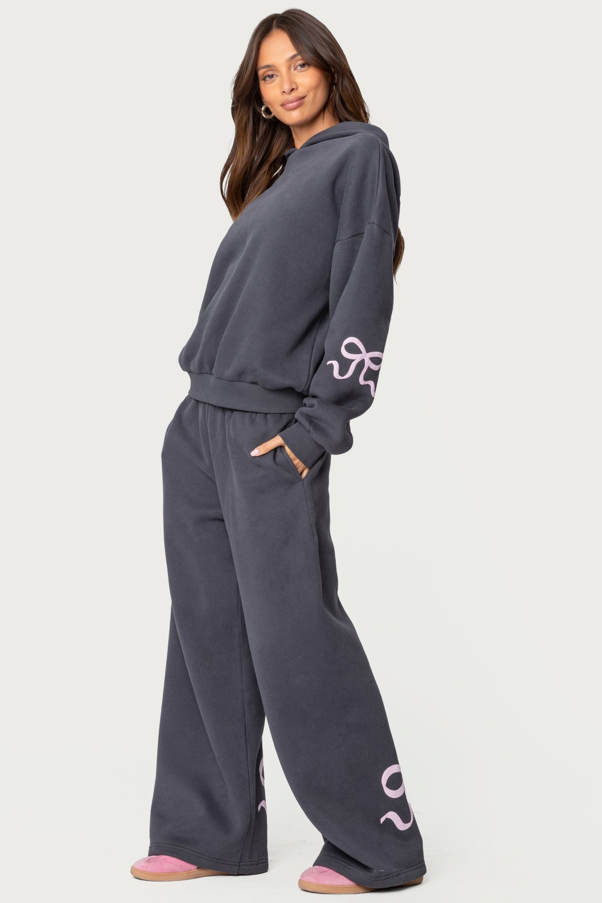Bonney Bow Detail Sweatpants - Image 4