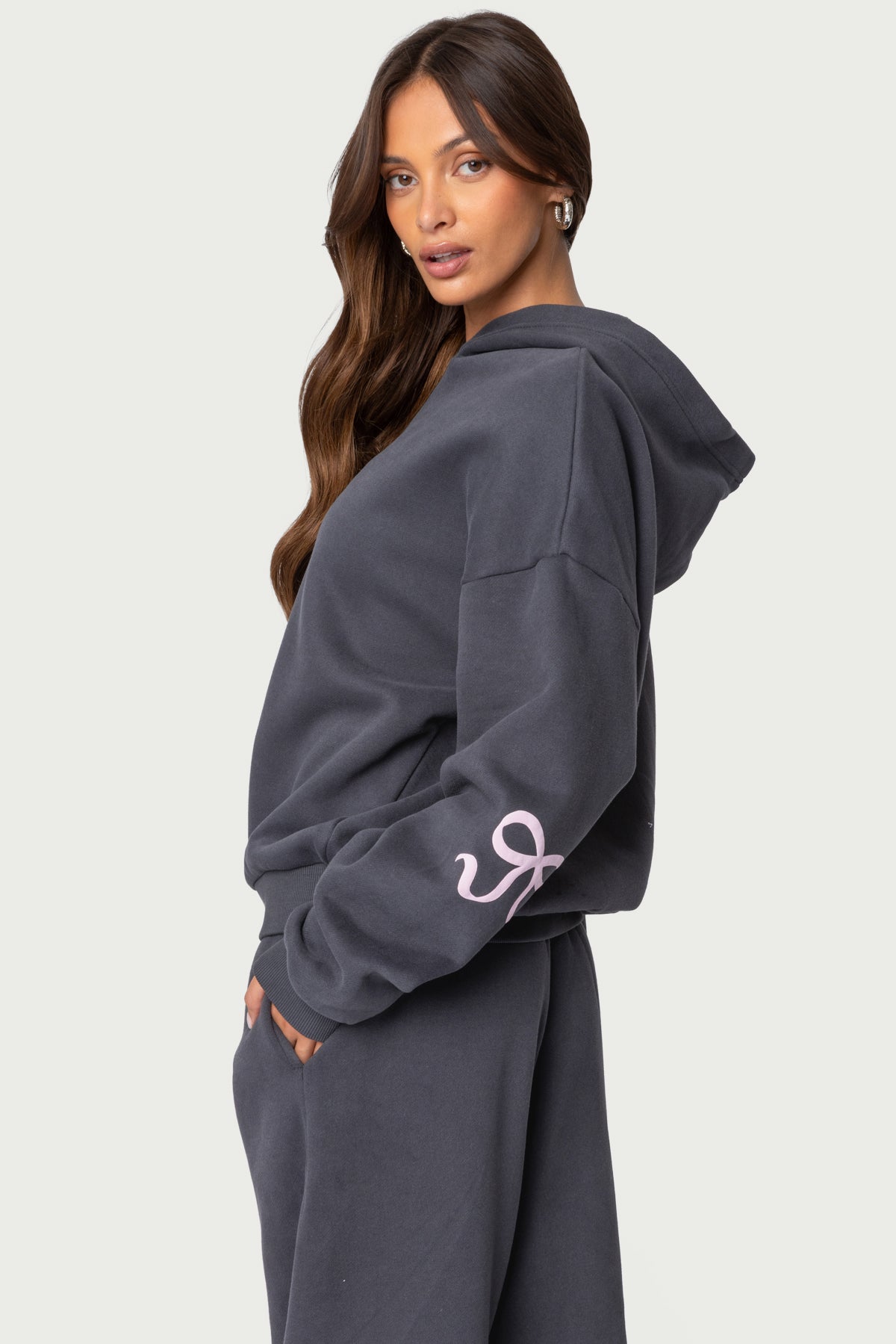 Bonney Bow Detail Hoodie - Image 4