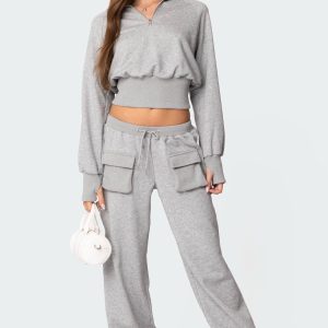 Bailey French Terry Cargo Pants