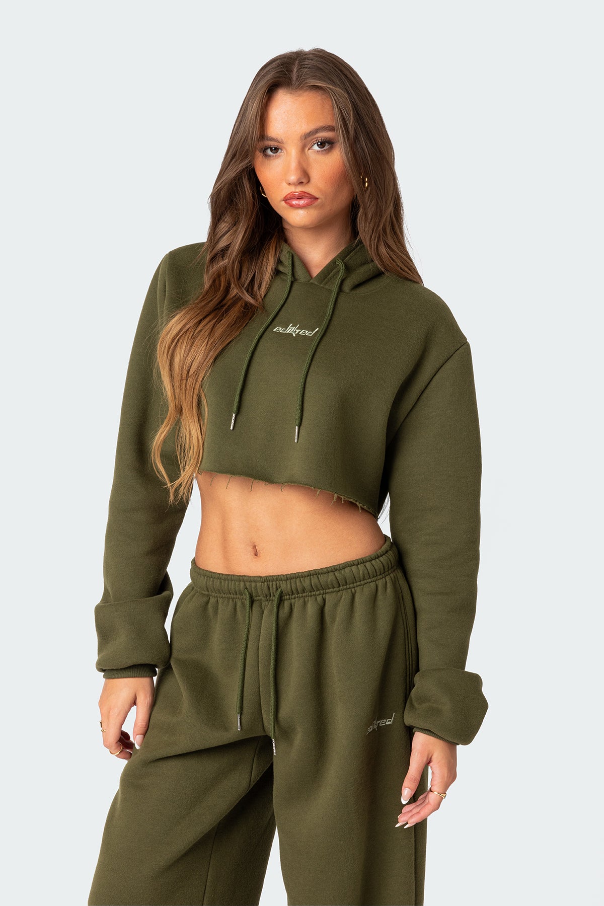 Brenna Cropped Hoodie - Image 3
