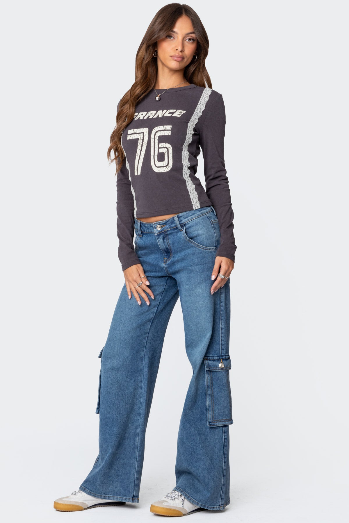 Lunar Low Rise Cargo Jeans - Image 4